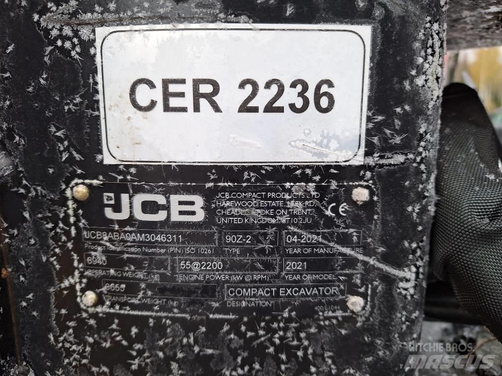 JCB 90 Z-2 Midigraafmachines 7t - 12t