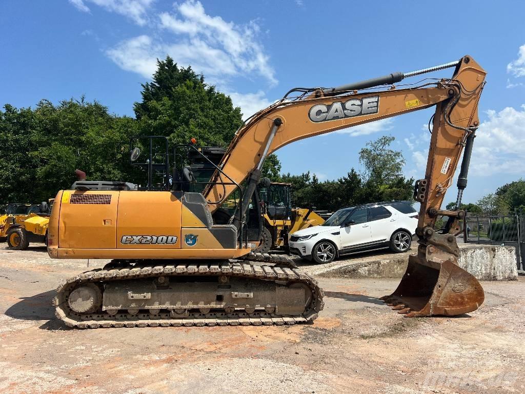 CASE CX 210 D Rupsgraafmachines