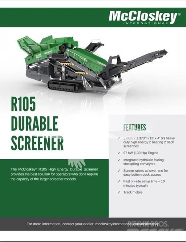 McCloskey R105 Zeefinstallatie