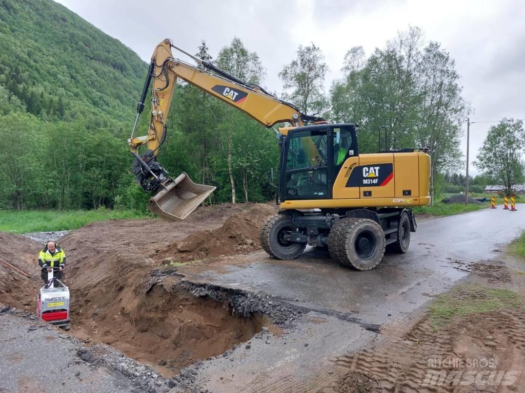 CAT M 314 F Wielgraafmachines