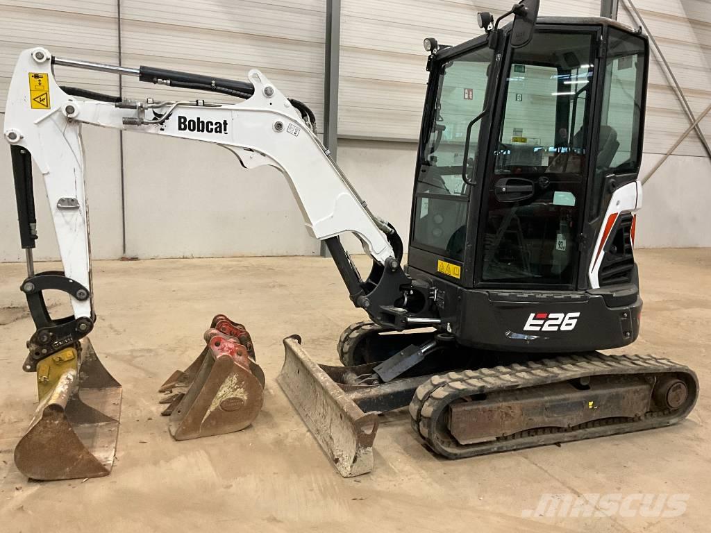 Bobcat E 26 Minigraafmachines < 7t
