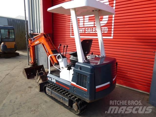 Kubota KX 36 Minigraafmachines < 7t