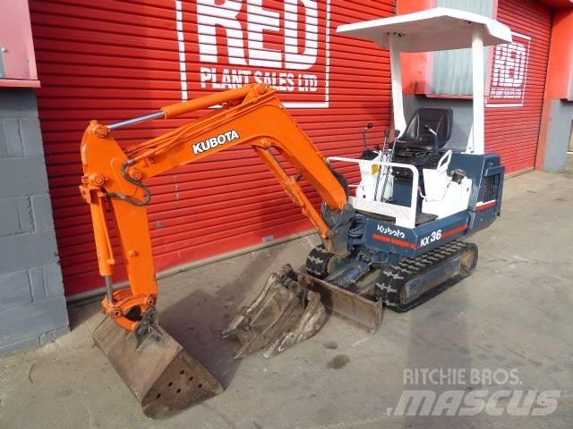 Kubota KX 36 Minigraafmachines < 7t
