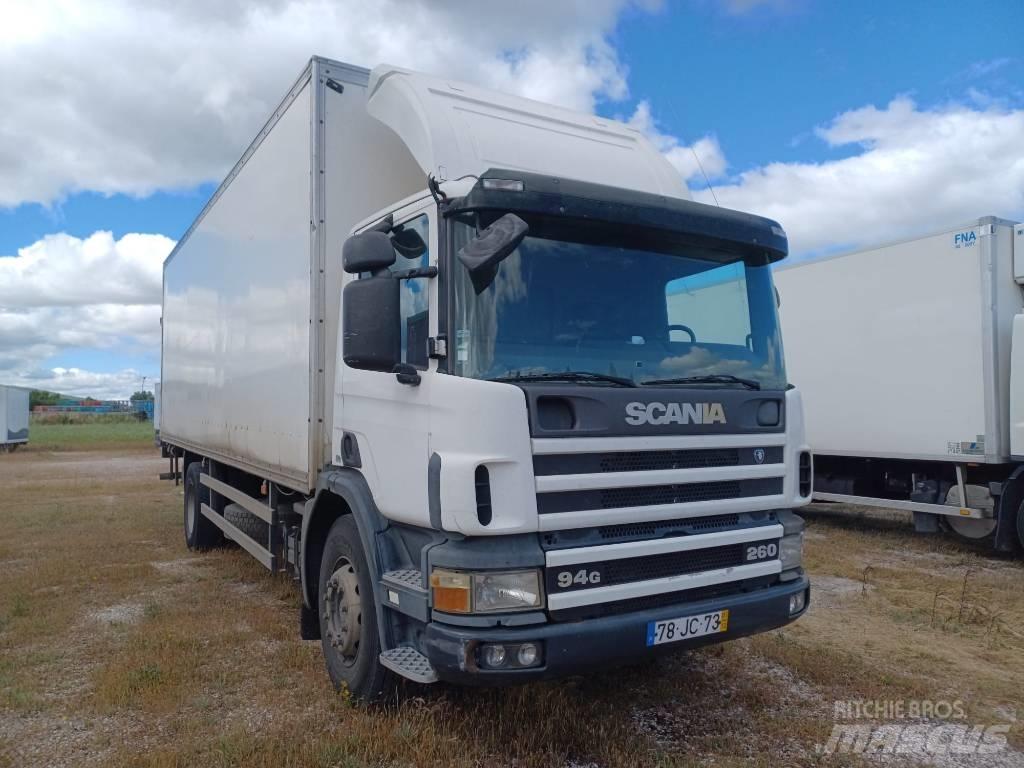 Scania P260 Bakwagens met gesloten opbouw