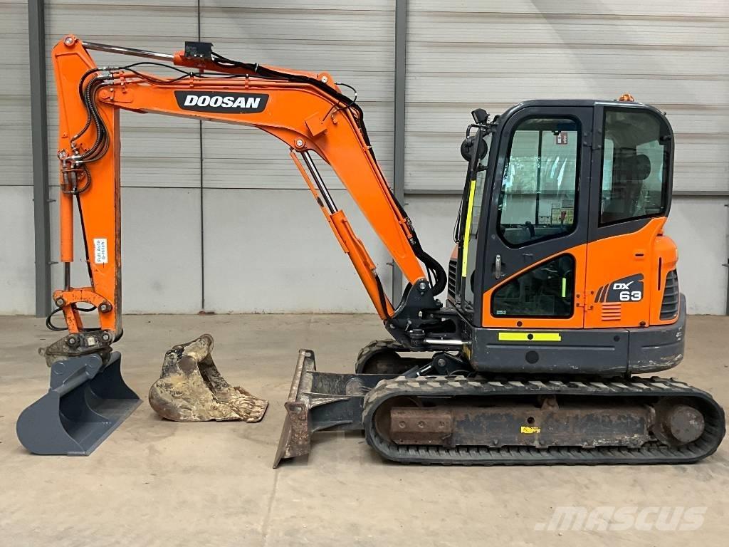 Doosan DX 63-3 Minigraafmachines < 7t
