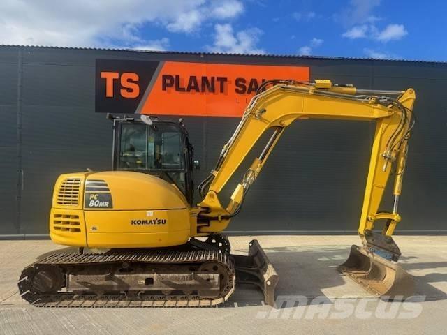 Komatsu PC 88 MR Midigraafmachines 7t - 12t
