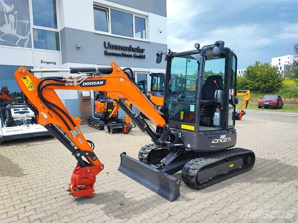 Doosan DX27z Minigraafmachines < 7t