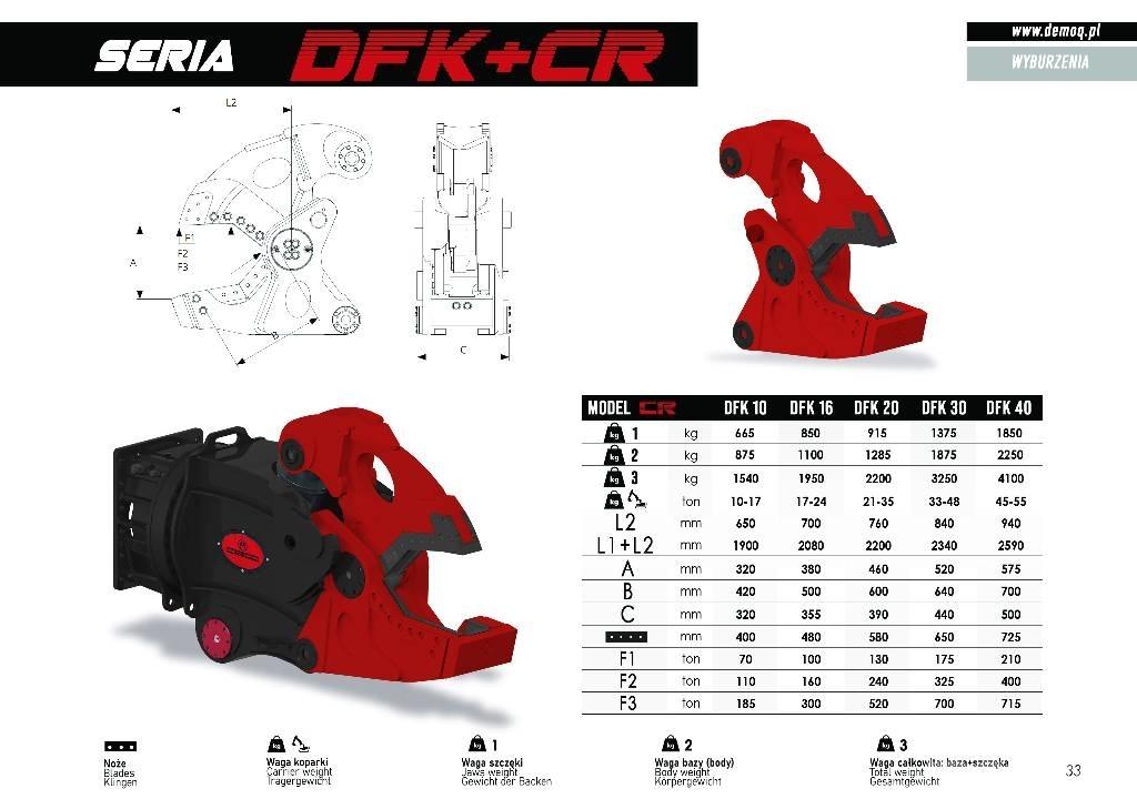  DEMOQ DFK30 + CC Vergruizers