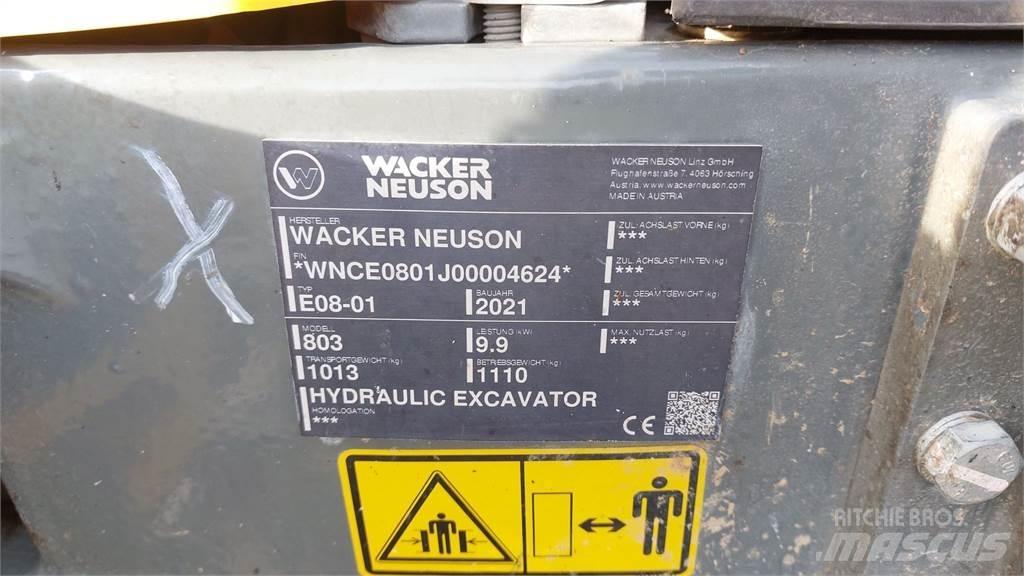 Wacker Neuson 803 Rupsgraafmachines