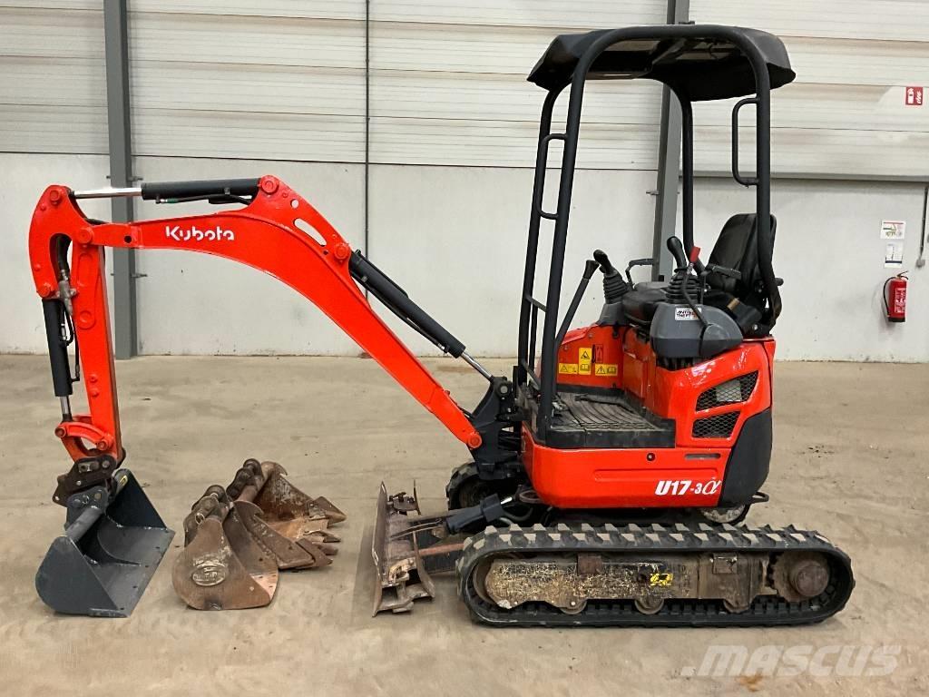 Kubota U 17-3 A Minigraafmachines < 7t