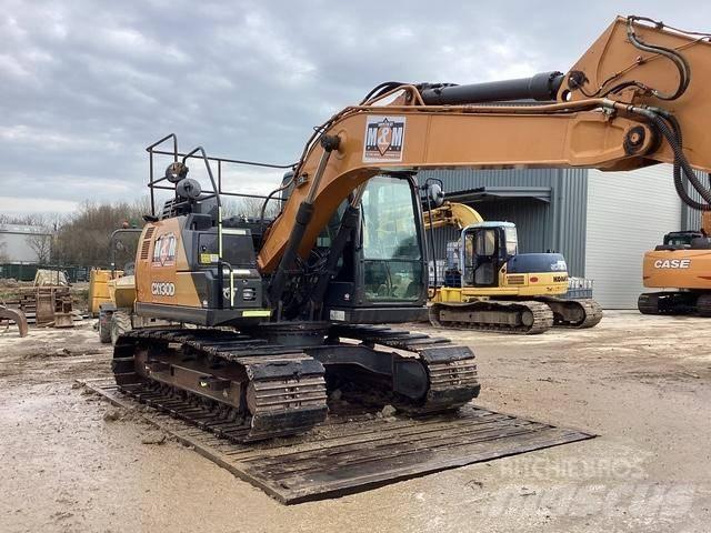CASE CX 130 D Rupsgraafmachines
