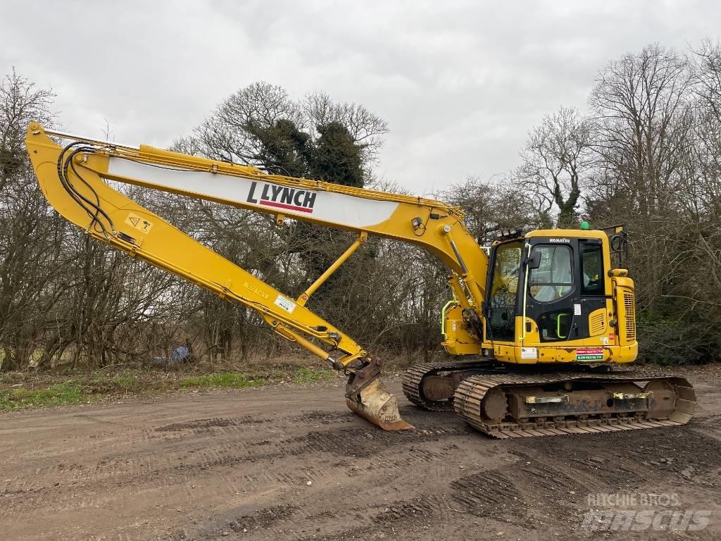 Komatsu PC 138 Graafmachines Long Reach