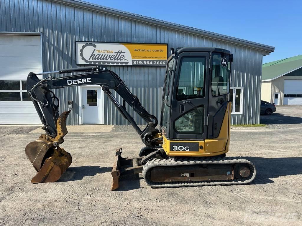 John Deere 30G Minigraafmachines < 7t