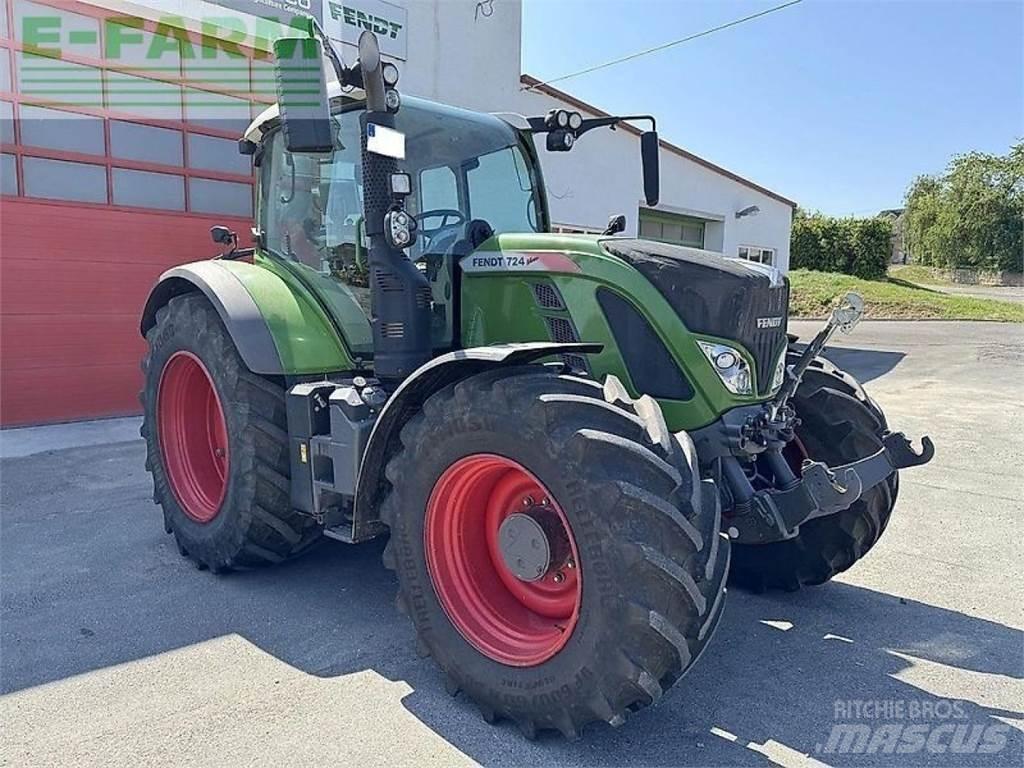 Fendt 724 s4 profi+ Tractoren