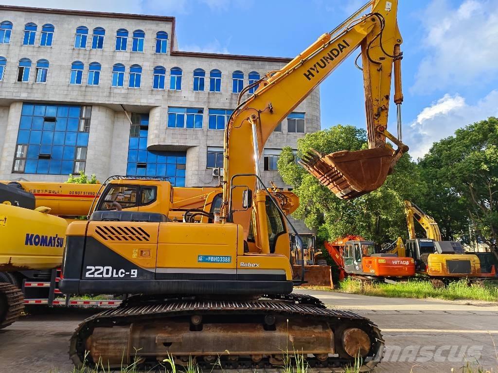 Hyundai R 220LC-9S Rupsgraafmachines