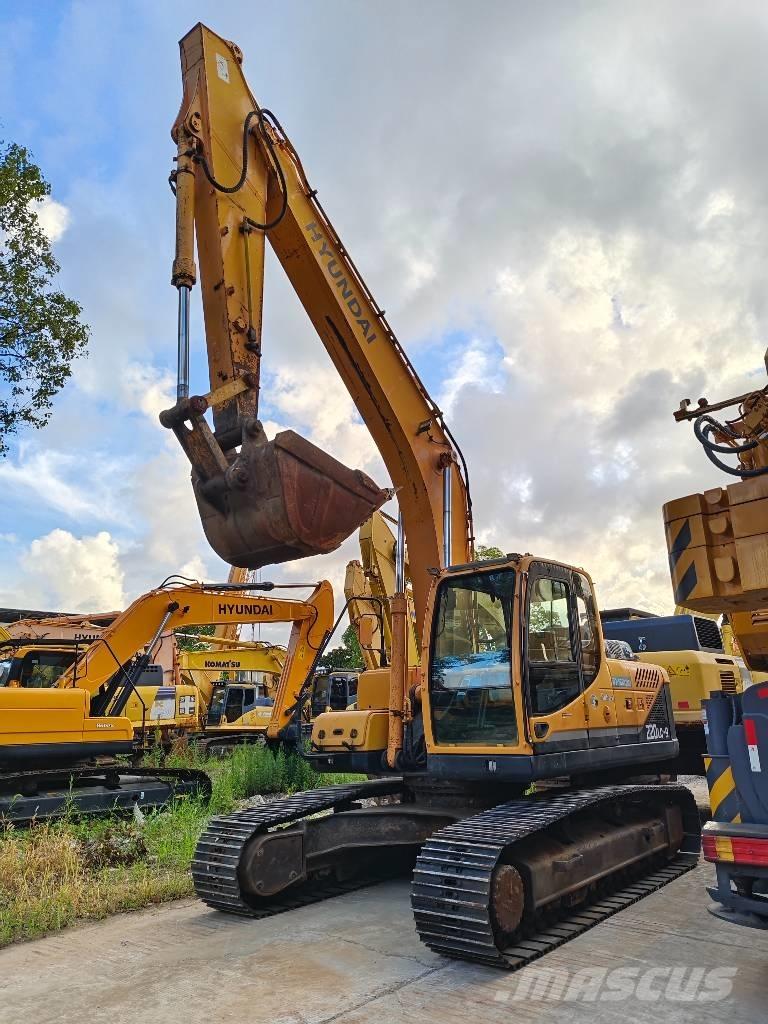 Hyundai R 220LC-9S Rupsgraafmachines