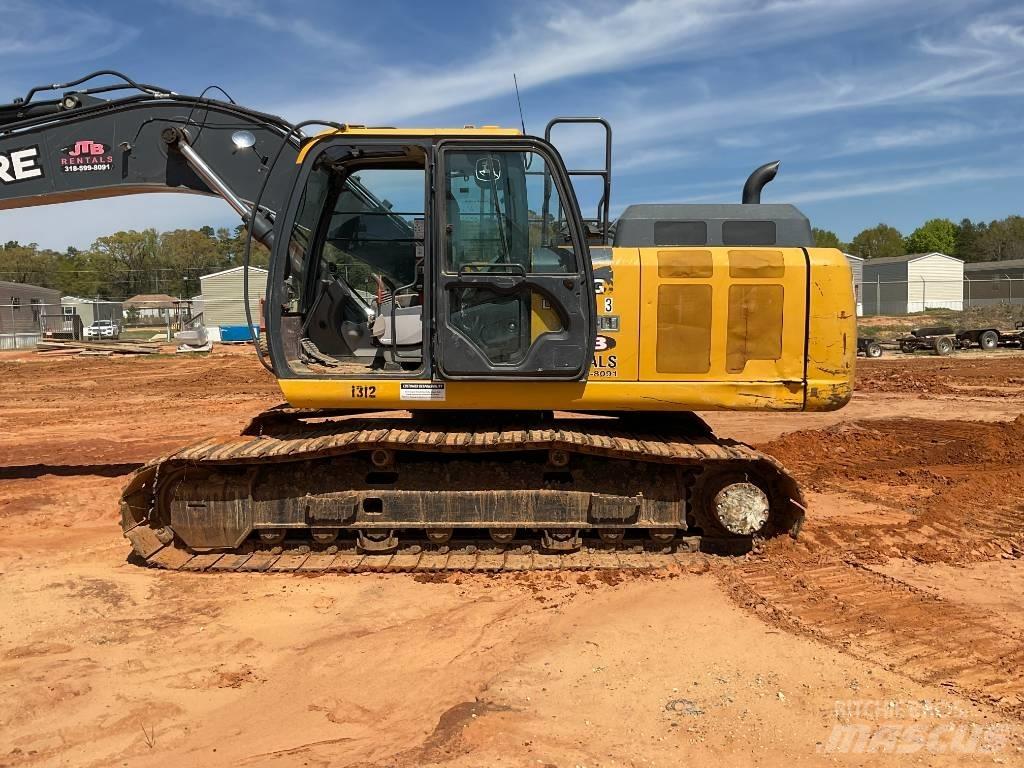 John Deere 210 Rupsgraafmachines