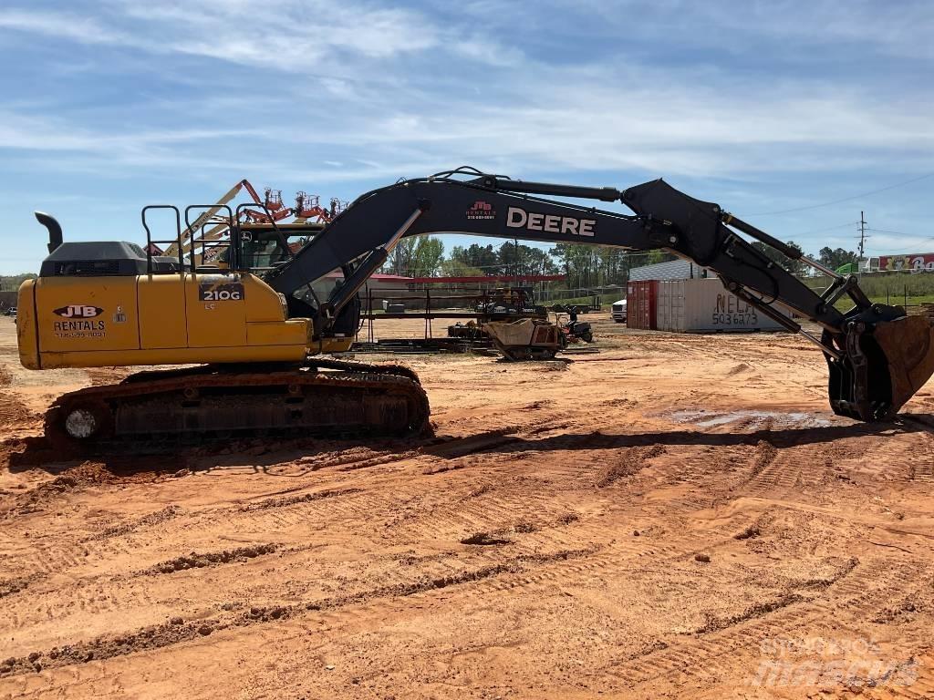 John Deere 210 Rupsgraafmachines