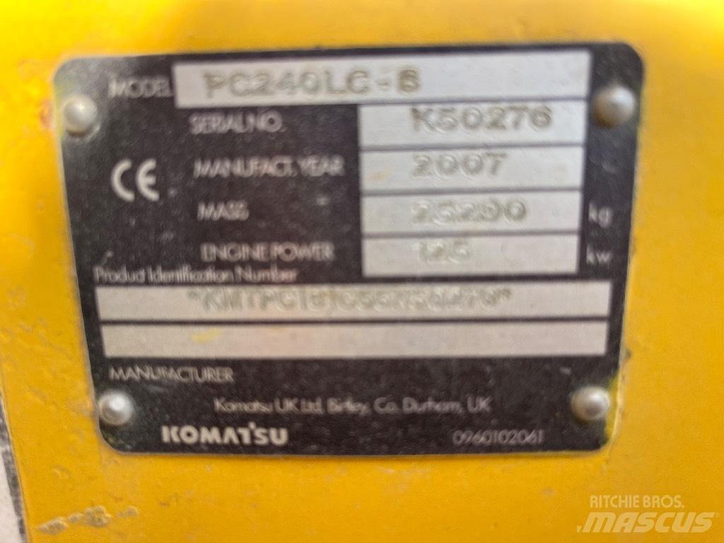Volvo Pc240-7 Rupsgraafmachines