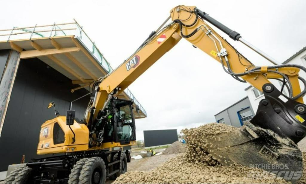 CAT M 317 UTHYRES Wielgraafmachines