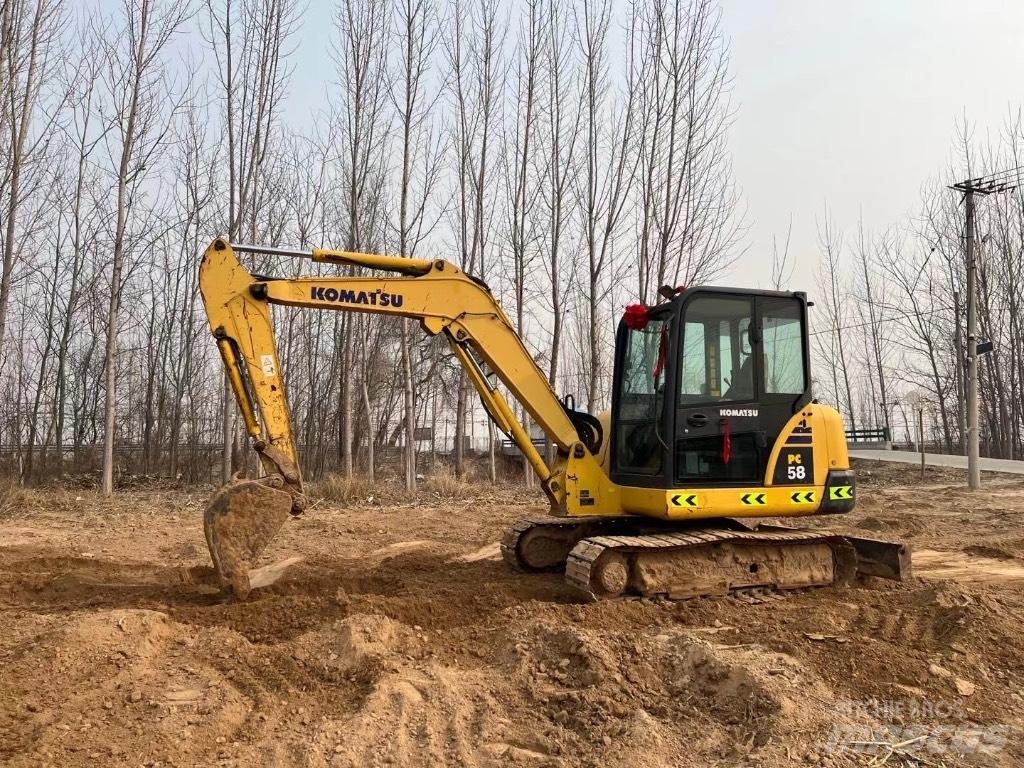 Komatsu PC58 Midigraafmachines 7t - 12t