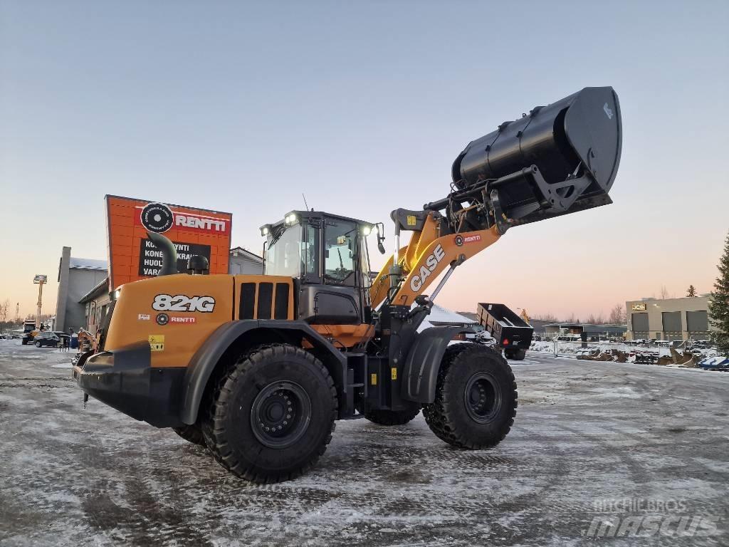 CASE 821G Wielladers