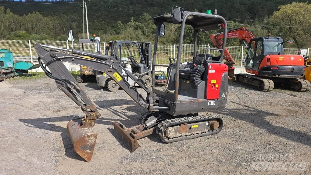 Volvo EC 18 Minigraafmachines < 7t