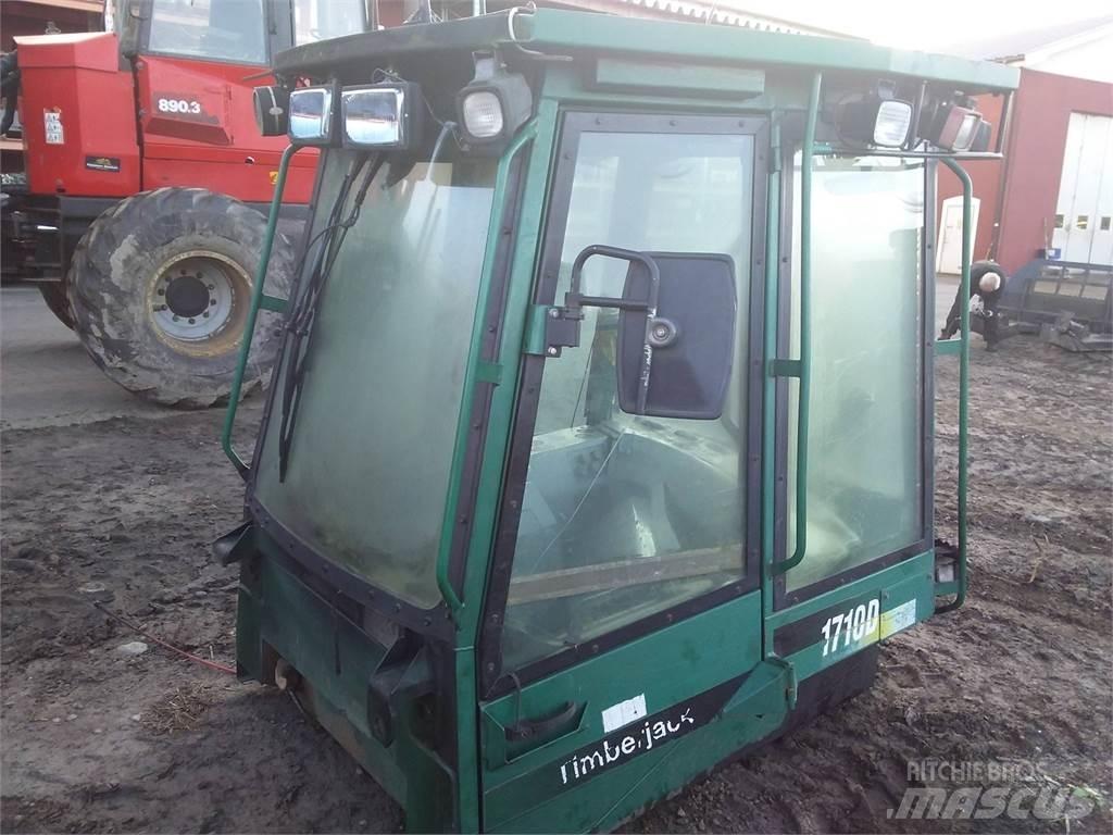 Timberjack 1710d Cabine en interieur