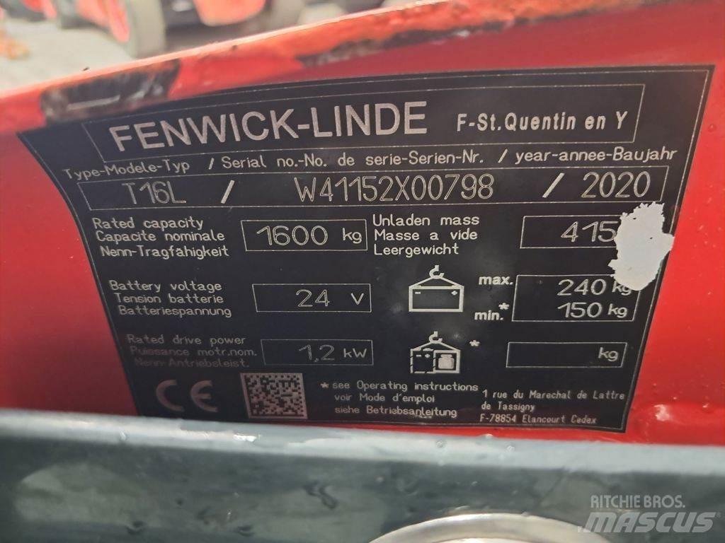 Linde T16L Steekwagentje