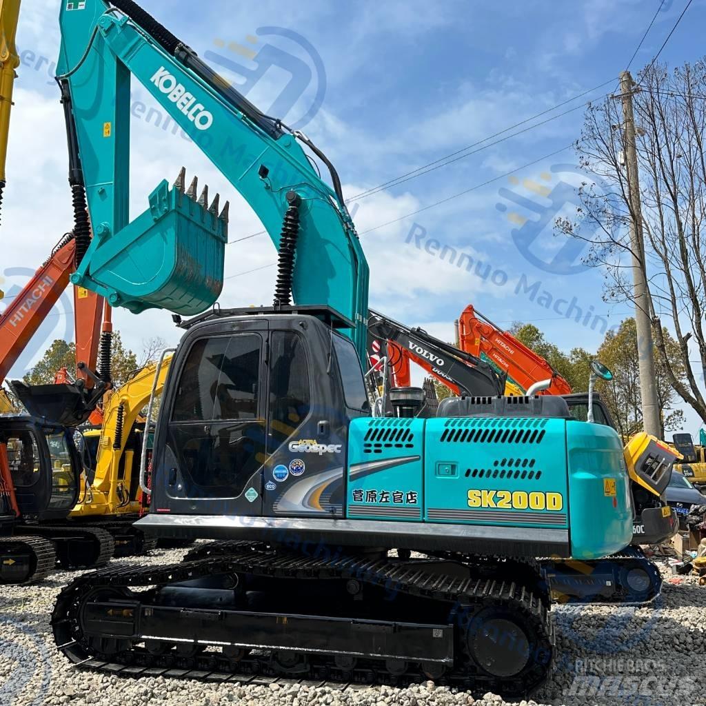 Kobelco SK 200 Rupsgraafmachines