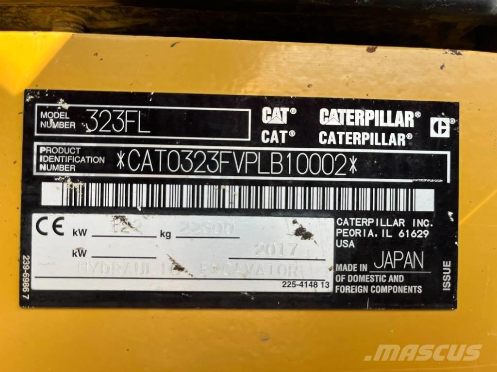 CAT 323 F L Rupsgraafmachines