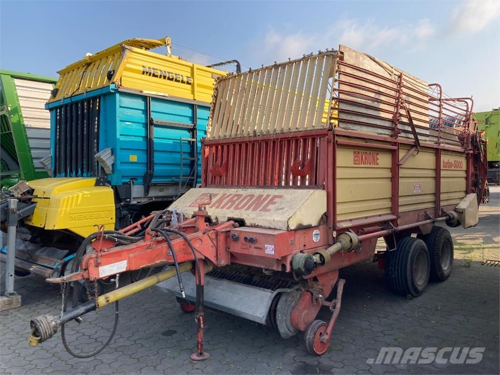 Krone Turbo 5000 Opraapwagens