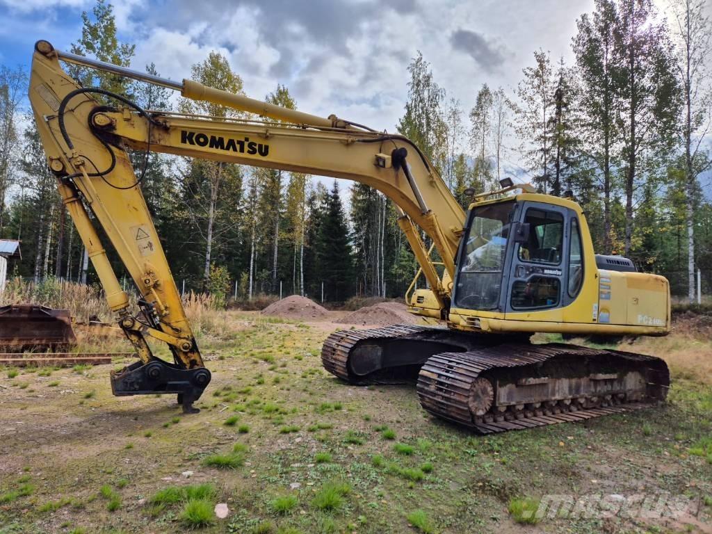 Komatsu PC 210-6K Rupsgraafmachines