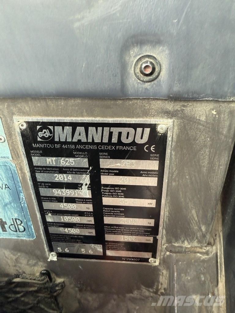 Manitou MT 625 2E3 Verreikers