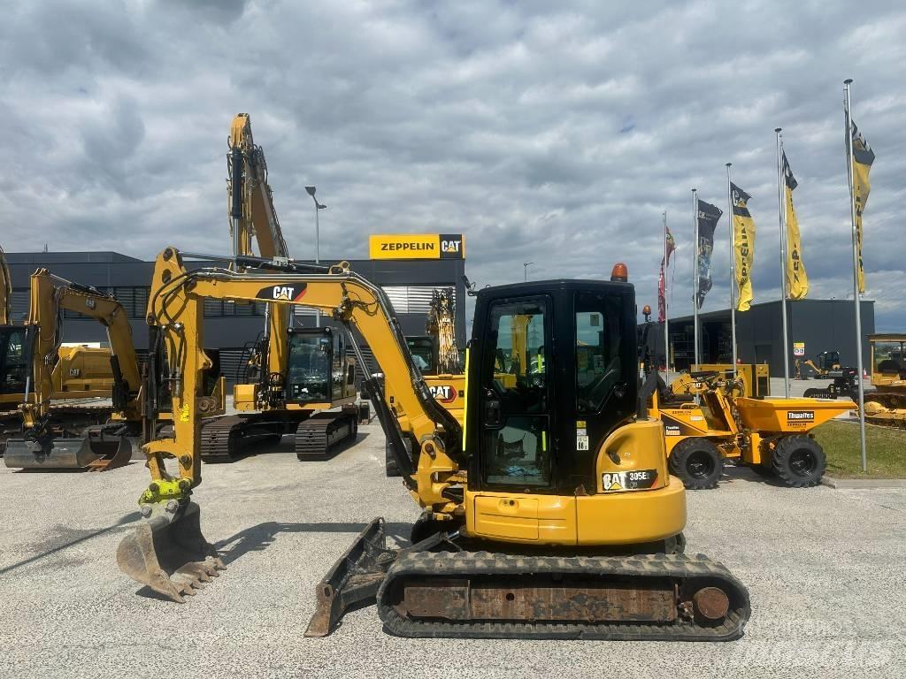 CAT 305 E Minigraafmachines < 7t
