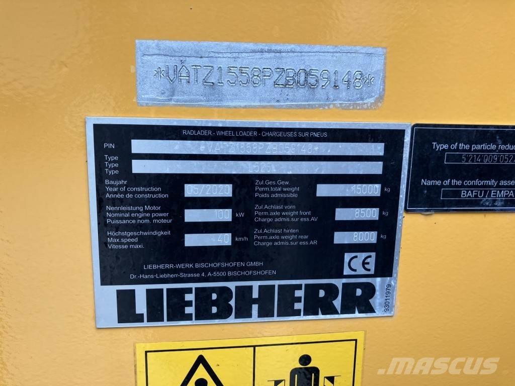 Liebherr L 526 Wielladers