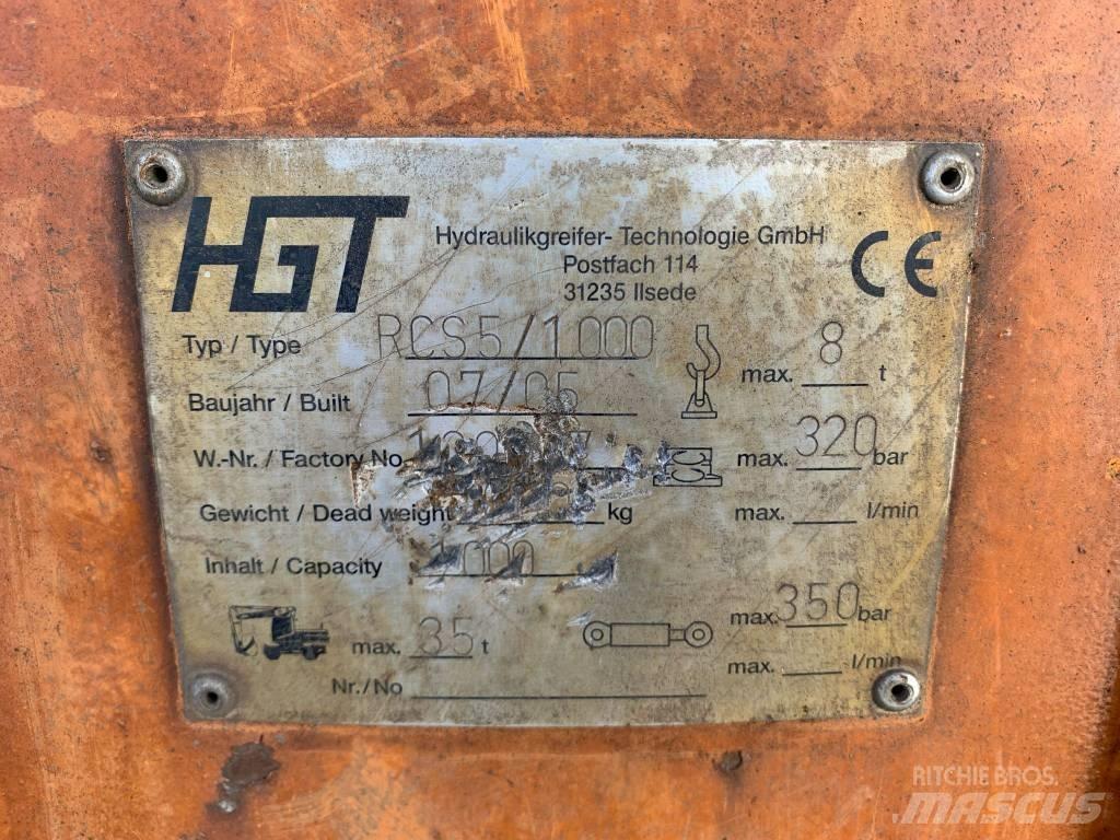 HGT RCS5-1000 Grijpers