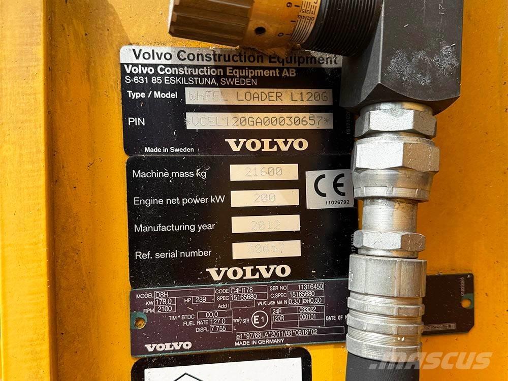 Volvo L 120 G Wielladers