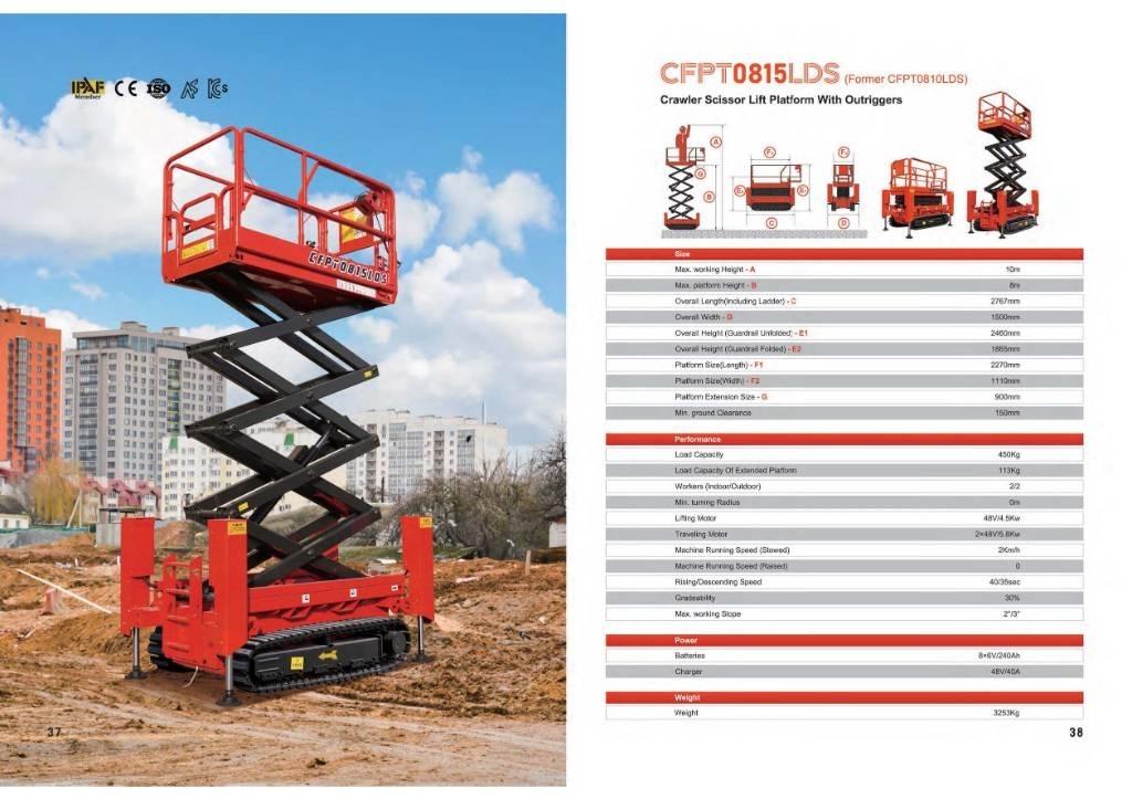 CFMG CFPT0815LDS Schaarhoogwerkers