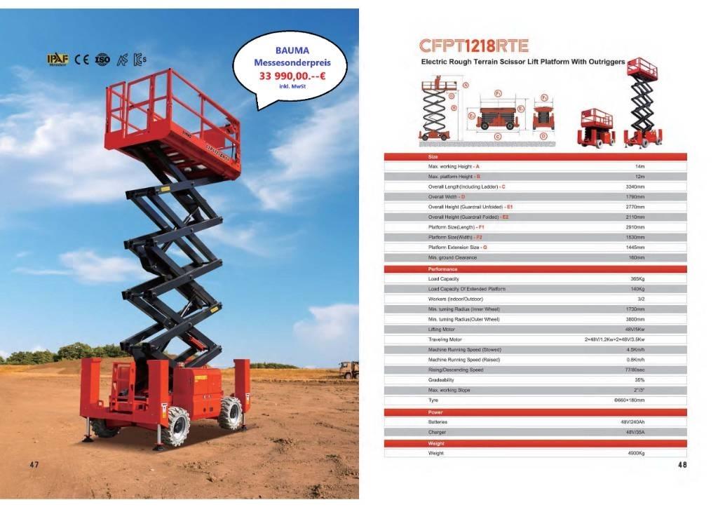 CFMG CFPT0815LDS Schaarhoogwerkers