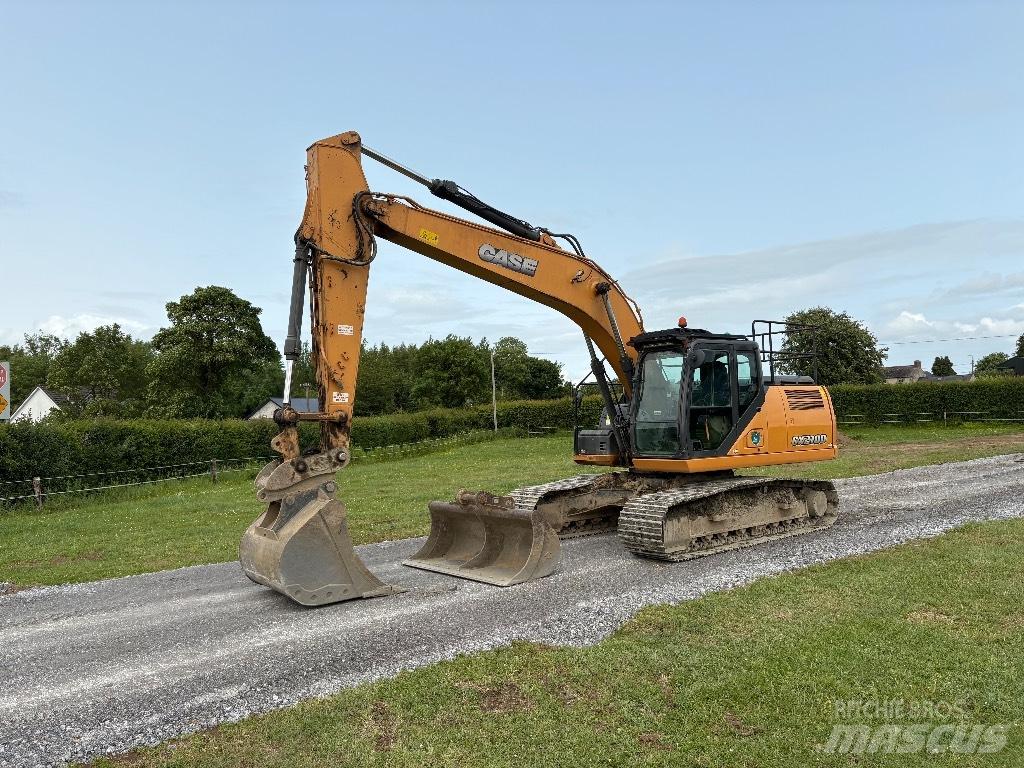 CASE 210D Rupsgraafmachines