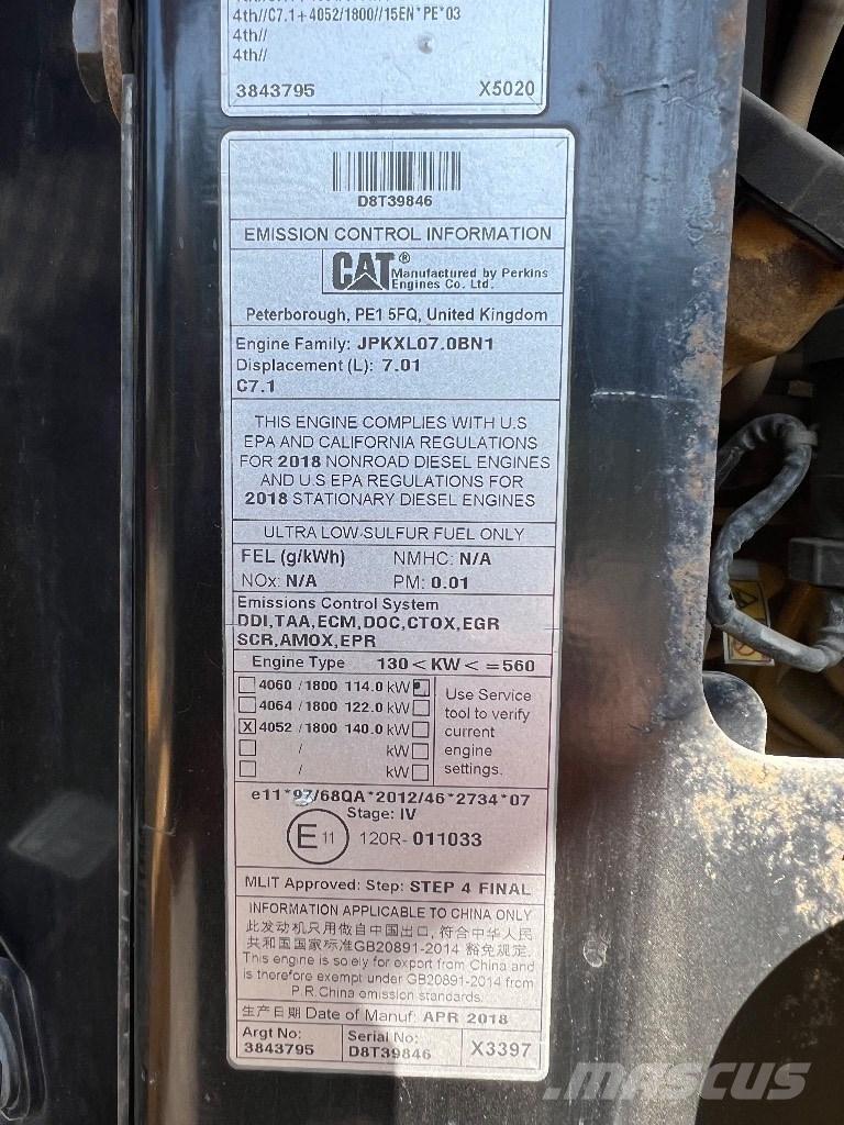 CAT 926M Rupsgraafmachines