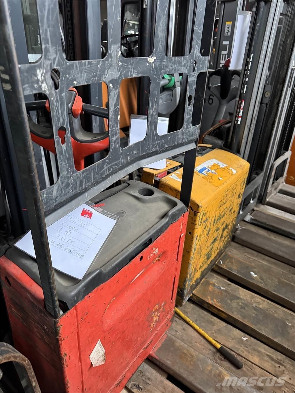 Linde T16 Stapelaar meeloop