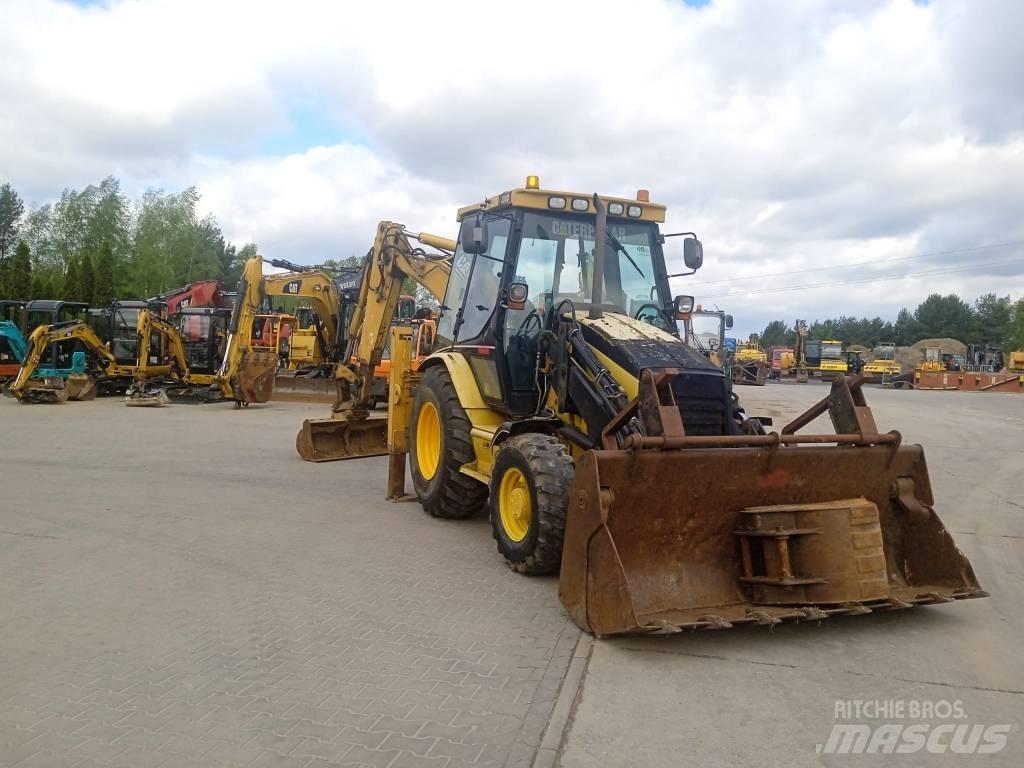 CAT 428 D Graaf-laadcombinaties