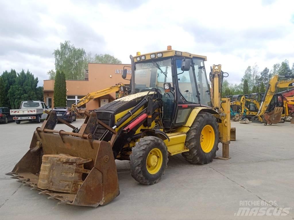 CAT 428 D Graaf-laadcombinaties