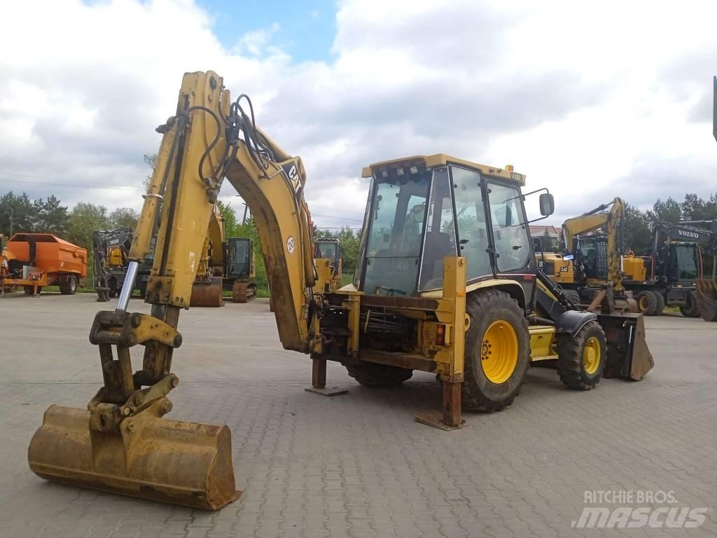 CAT 428 D Graaf-laadcombinaties