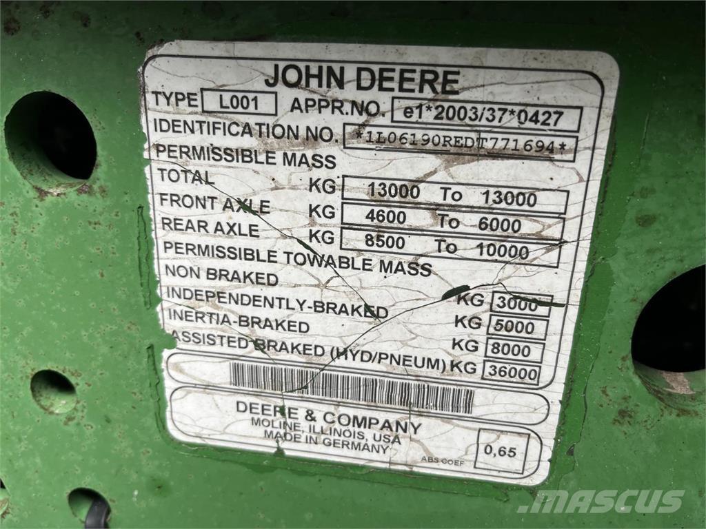 John Deere 6190R Tractoren