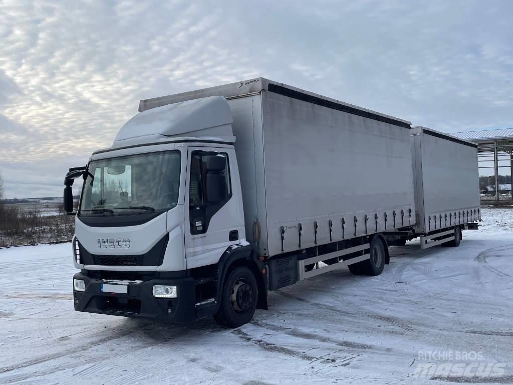 Iveco 140E 28 Bakwagens met gesloten opbouw