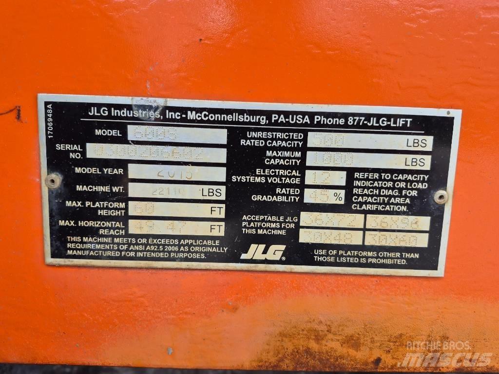 JLG 800 S Knikarmhoogwerkers