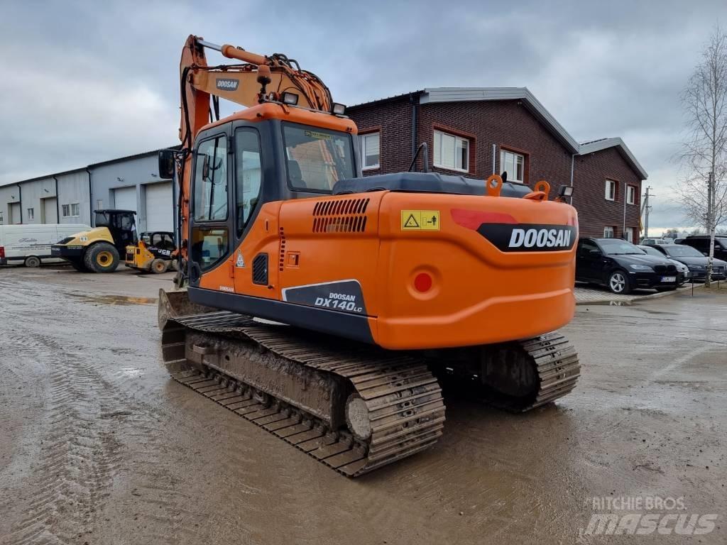 Doosan DX 140 LC Rupsgraafmachines